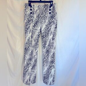 Etcetera Black & White Polka Dot Pants